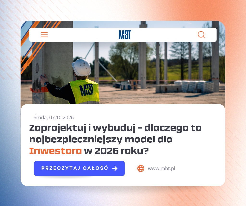 Design & Build – why is it the safest investment implementation model in 2026?
